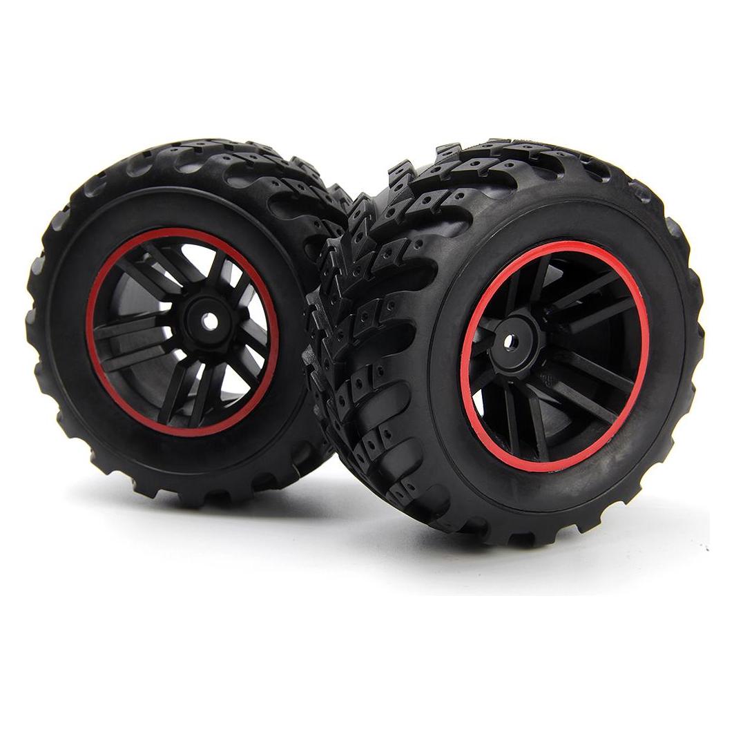 Wittmax Spryte Wheels/Tires Assembled (Black/Red) (540326)