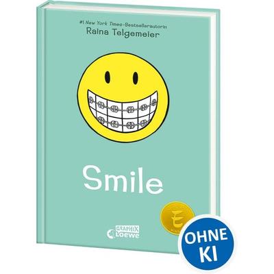 Smile (Smile-Reihe, Band 1), Gebundene Ausgabe von Raina Telgemeier, Loewe, 978-3-7432-0993-0