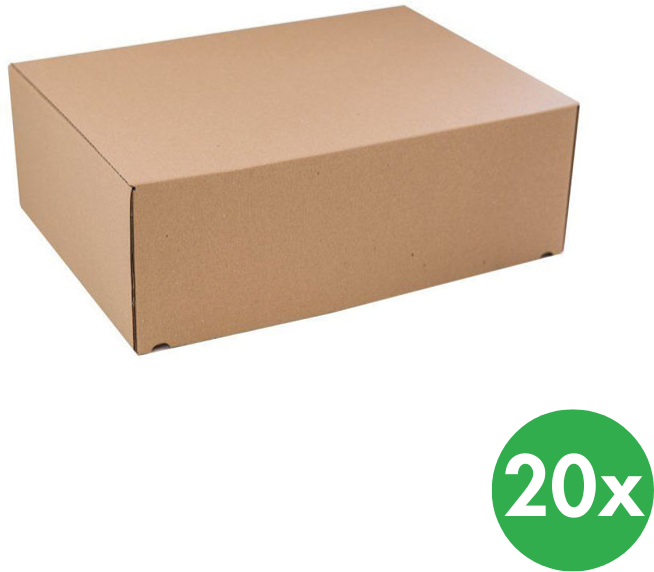 B2B Partner Kartony pocztowe na książki i dokumenty A3, 305x310x150 mm, 20 szt.