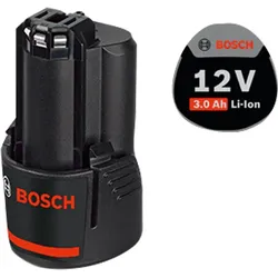 Bosch Professional Zubehör, Werkzeugakku + Ladegerät, Akku GBA 12 Volt / 3x 3,0 Ah Professional (12 V)