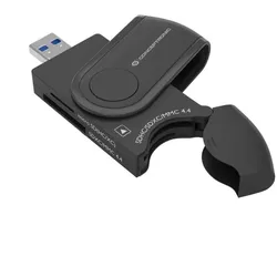 Conceptronic StreamVault BIAN04B Kartenleser USB 3.2 Gen 1 (3.1 Gen 1) Type-A Schwarz