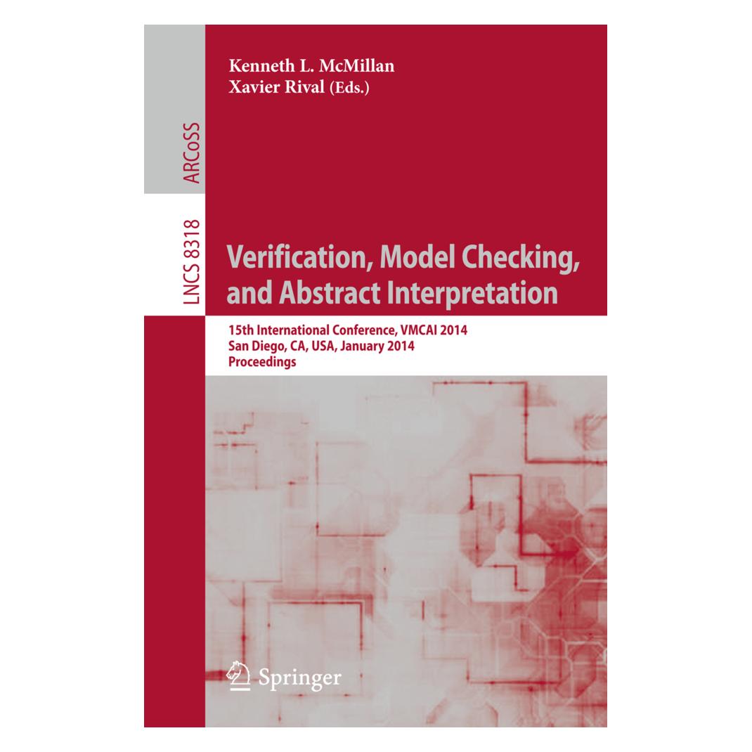 Springer Verification, Model Checking, and Abstract Interpretation (Englisch, Softcover, Kenneth McMillan, Xavier Rival) (15900736)