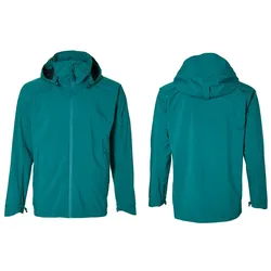Fahrrad Regenjacke Basil Skane teal green, Gr. S, Herren