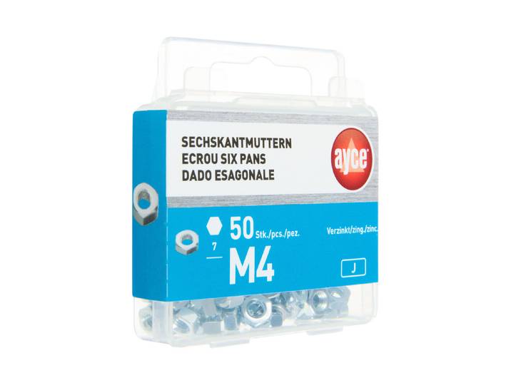 Ayce Sechskant-Mutter M4