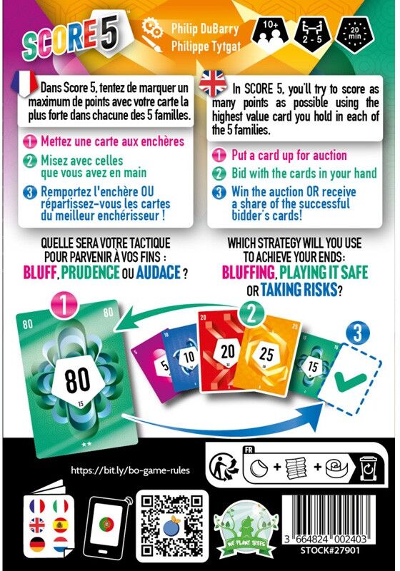 Blue Orange Games Score 5