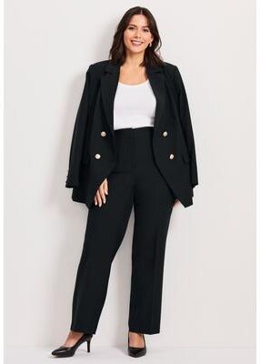 Plus Size Women's Cool Hand Trouser by Avenue in Black (Size 24)
