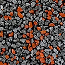 Terralith Metallic - Steinteppich WAND -metallic mix 303- für 1 qm