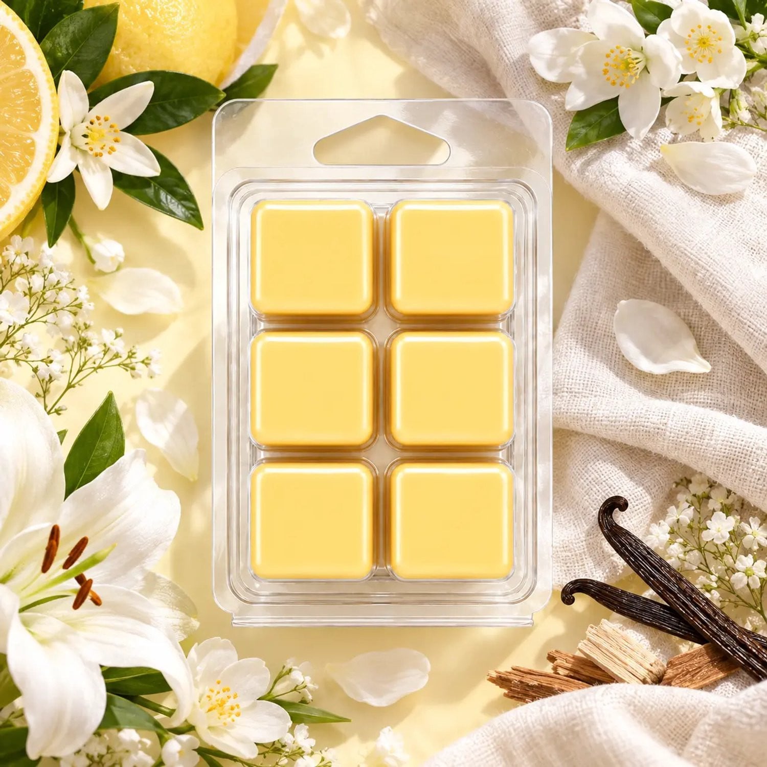 Geur Studio Wax Melt Linnen & Bloemen - 80g