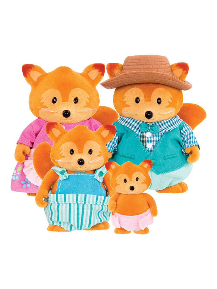Li'l Woodzeez Spielfiguren "Die Tippytail Füchse" - ab 3 Jahren - onesize