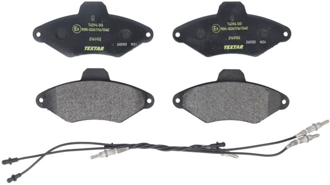 Bremsbelagsatz TEXTAR 2163102