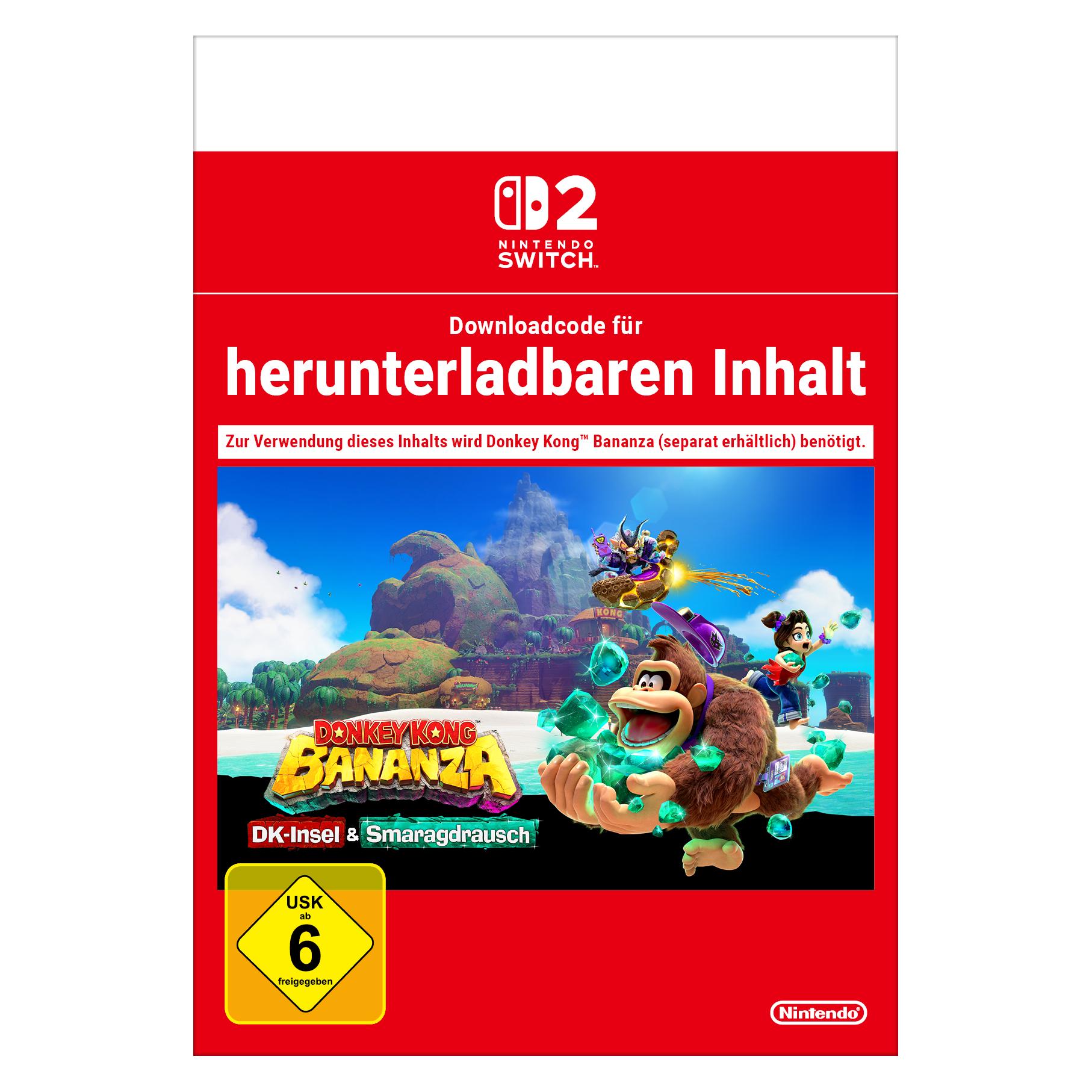Nintendo Donkey Kong Bananza: DK Island & Emerald Rush Digital Code (Switch 2) (64353904)