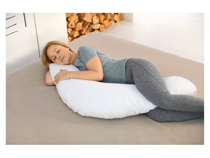 Stützkissen SISSEL Comfort mit , weiss (weiß), B:35cm L:195cm, Kunstfaser, Funktionskissen, Stützkissen