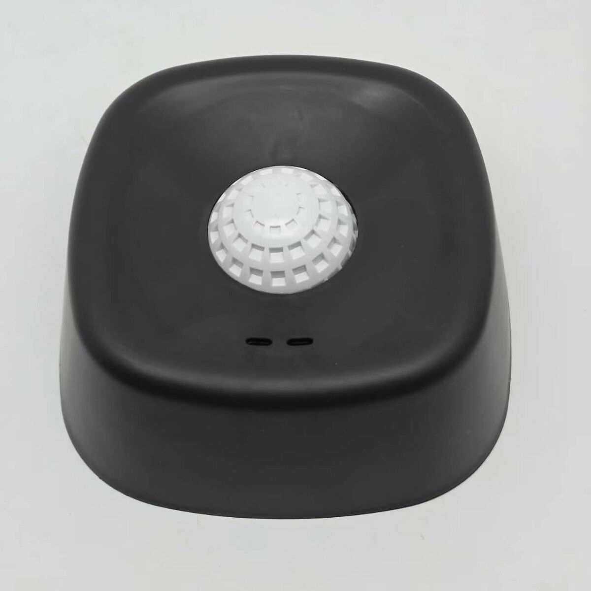 INF Slow-Feeder-Hundenapf Leckschale mit integrierter Rollkugel, Anti-Rutsch-Boden, Kunststoff, für Knochenbrühe und Joghurt Schwarz