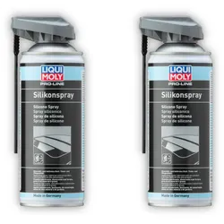 2x Schmierstoff LIQUI MOLY 7389 Pro-Line Silikonspray 400 ml