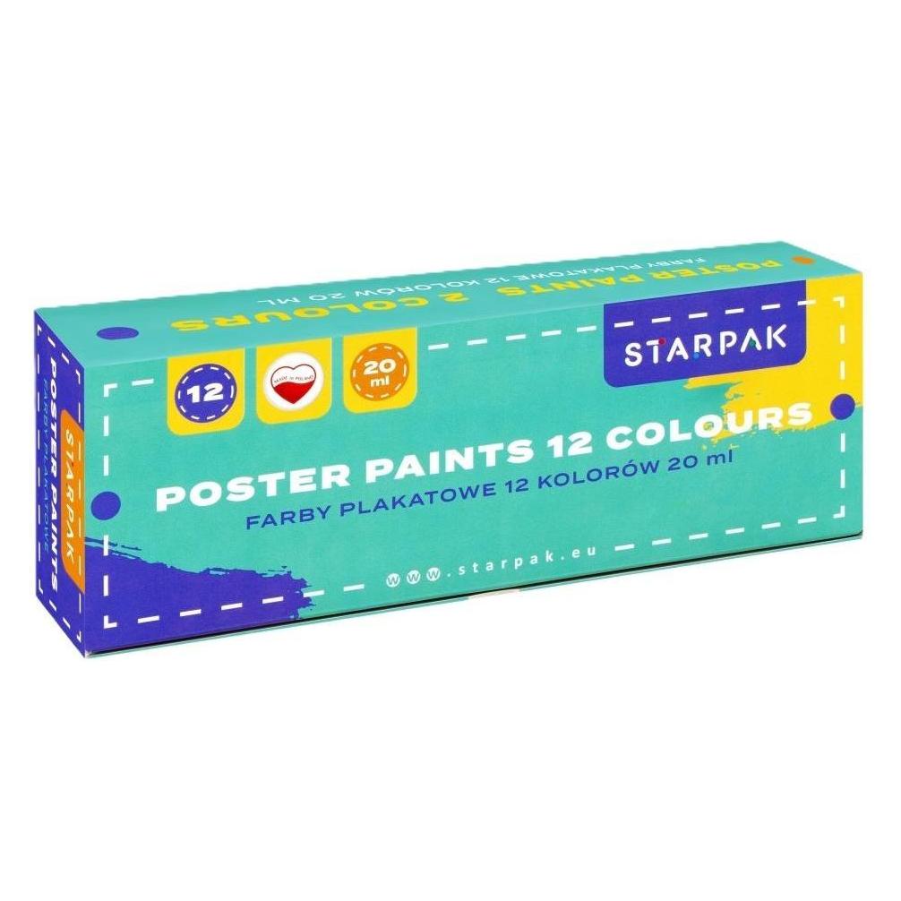 Starpak Plakatfarben 20 ml School2 12 Farben (20 ml) (47606627)