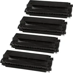 4 Kompatible Toner ersetzt Canon E30 Multipack schwarz