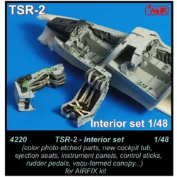 CMK TSR-2 Interior Set für Airfix Bausatz