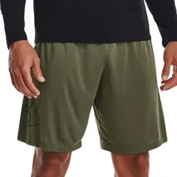 Under Armour Tech Graphic Shorts Armeegrün Polyester Large Herren