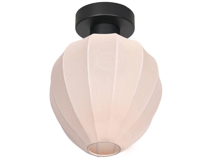Plafonnier Bloeba Type A 25 x 15 x 15cm Blanc/Blanc/Noir Lin E14
