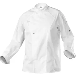 Leichte Kochjacke "1533-435" Gourmet - S - Weiß
