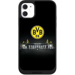 Nivocase Handyhülle für Apple iPhone 11 Hülle NIVOpure Case Schwarz BVB Borussia Dortmund Stadion (Apple iPhone 11), Smartphone Hülle, Schwarz