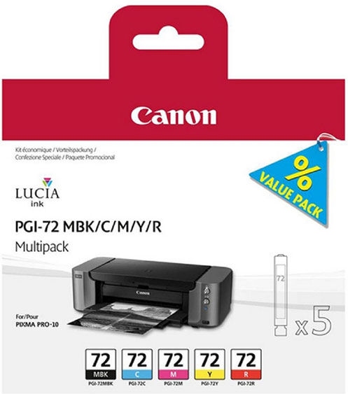 TINTEIRO CANON PGI-72 MULTIPACK