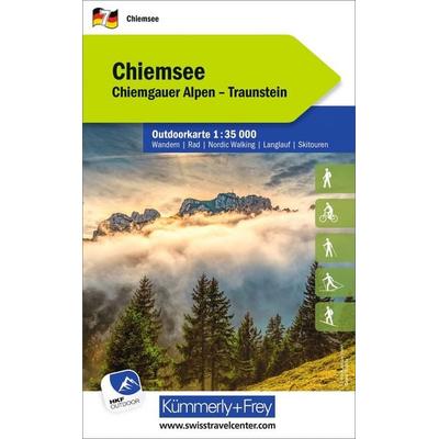 Kümmerly+Frey Outdoorkarte Deutschland 7 Chiemsee 1:35.000, Sonstige von , Kümmerly+Frey, 978-3-259-02604-5