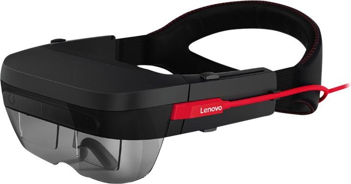 Lenovo ThinkReality A6, Dediziertes obenmontiertes Display, Schwarz, 40°, USB Typ-C, Qualcomm, Snapdragon