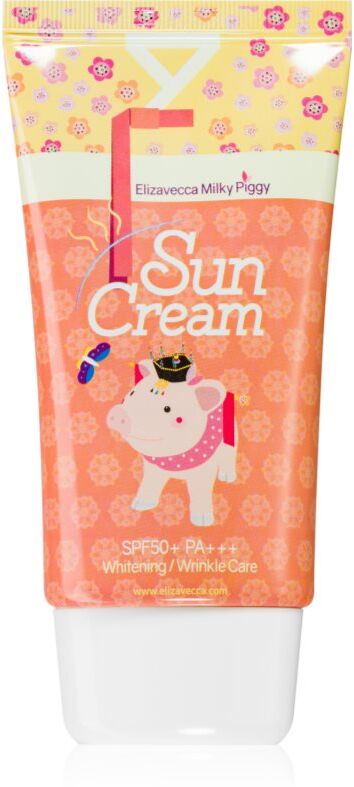 Elizavecca Milky Piggy Sun Cream crème éclaircissante protection solaire SPF 50+ 50 ml