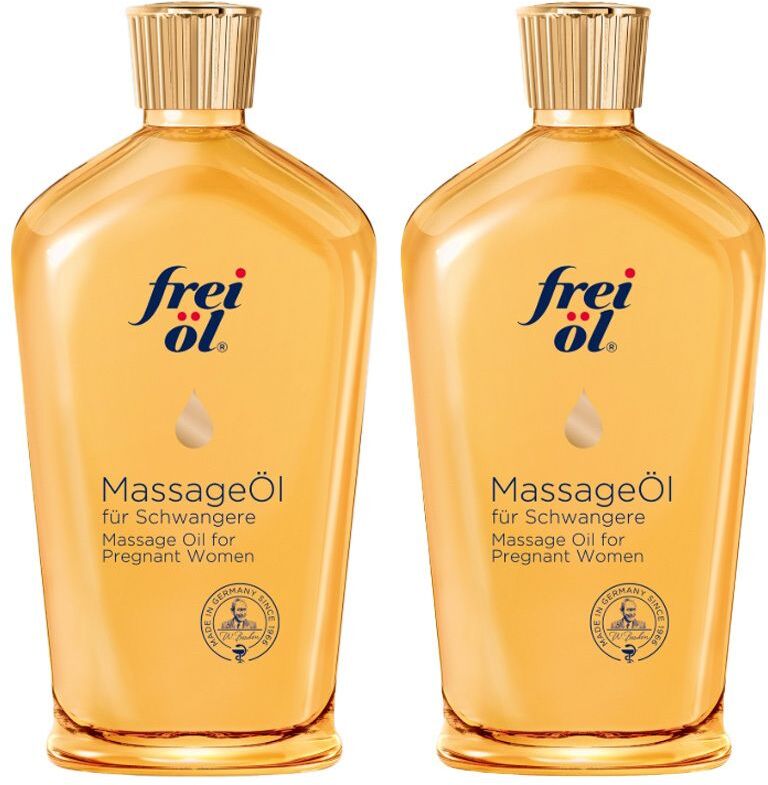 2x Frei ÖL MassageÖl für Schwangere 2x200 ml Massageöl