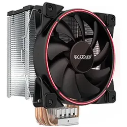 Pccooler GI-X6B-V2 Corona Blau (148 mm), CPU Kühler, Rot