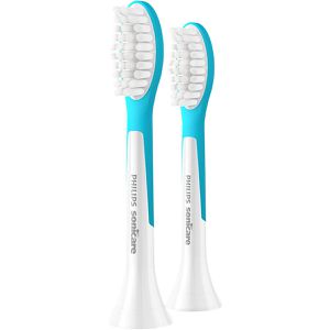 Philips Aufsteckbürsten Sonicare For Kids, HX6042/90, ab 7 Jahren, weiß/blau, 2 Stück
