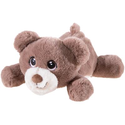 Kuscheltier HEUNEC "Knautschi Bär GRS 30 cm", braun (schoko braun), Plüschfiguren, KinderL:30cm, Polyester, Kuscheltier, L:30cm