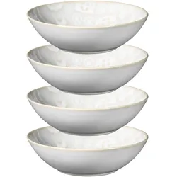 MÄSER Schüssel 17 cm  4er Set, Traditional Tiles weiss, 581183