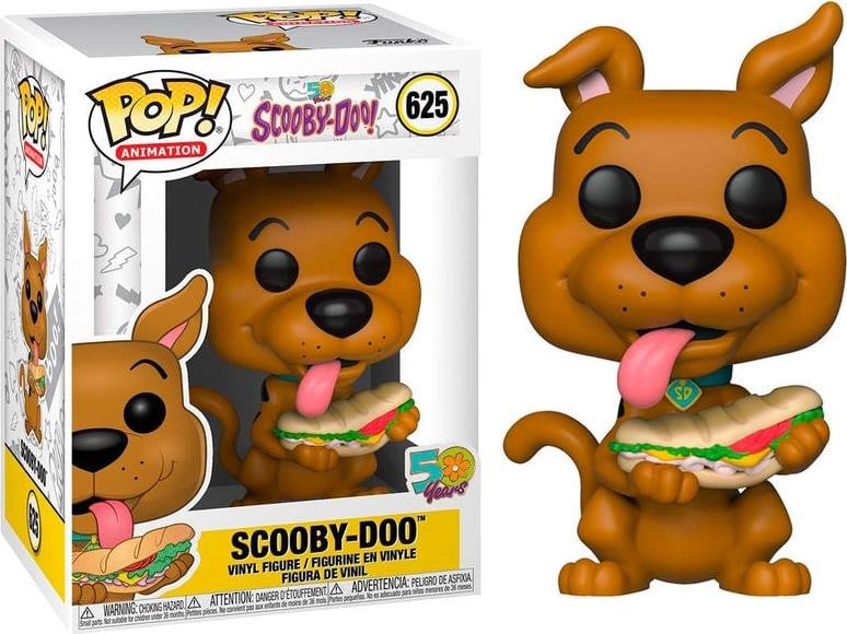 Northix Scooby Doo popfiguur sandwich verzamelbaar speelgoed