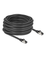 Delock Cat.8.1 Patchkabel S/FTP 15m schwarz CAT 8 FTP SFTP 15 m Schwarz (80576)