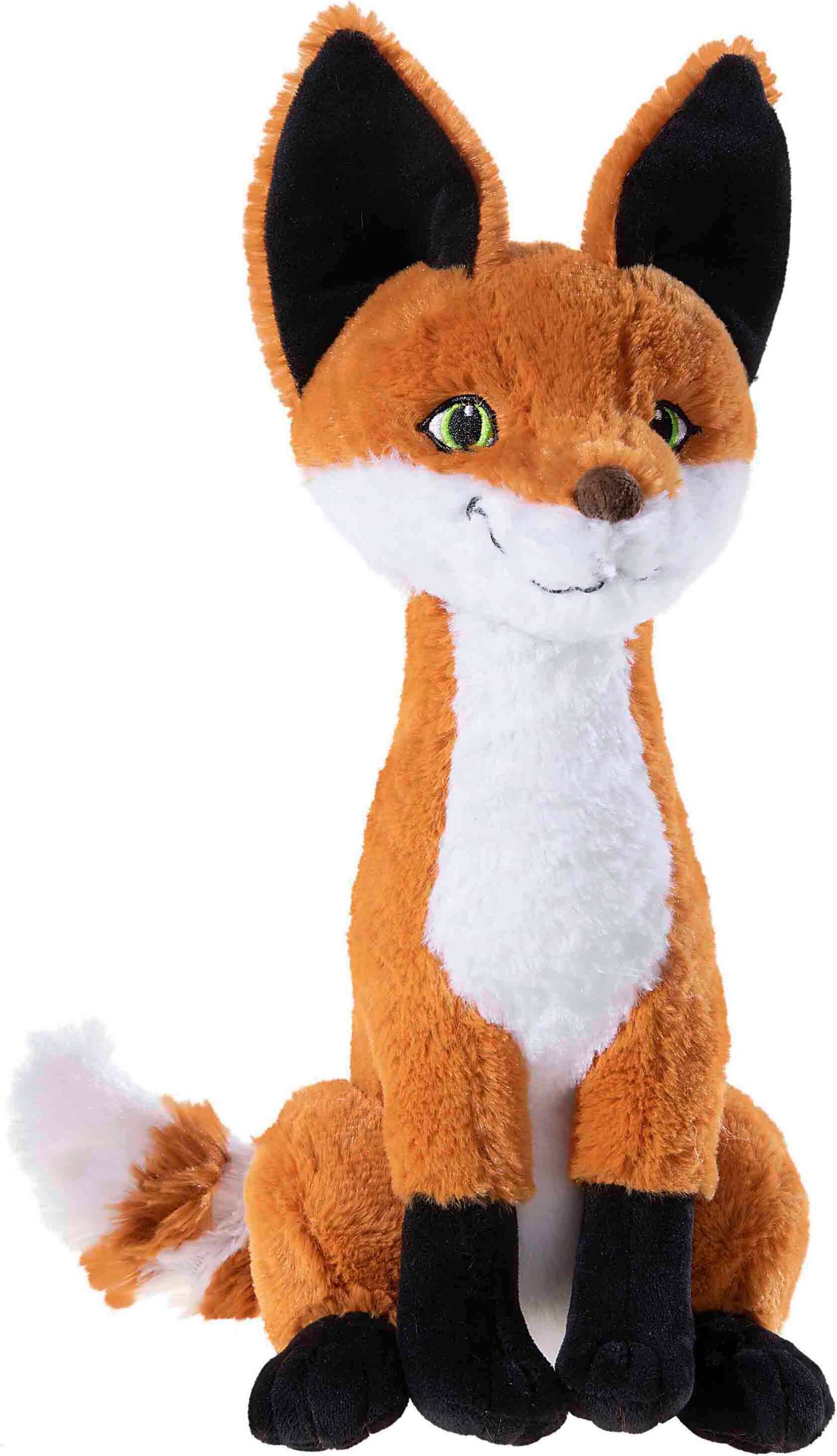 Kuscheltier HEUNEC "Die Schule der Magischen Tiere, Fuchs Rabbat", braun, Plüschfiguren, KinderB:15cm H:30cm, Kuscheltier, B:15cm H:30cm