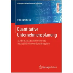 Quantitative Unternehmensplanung, Fachbücher von Udo Bankhofer