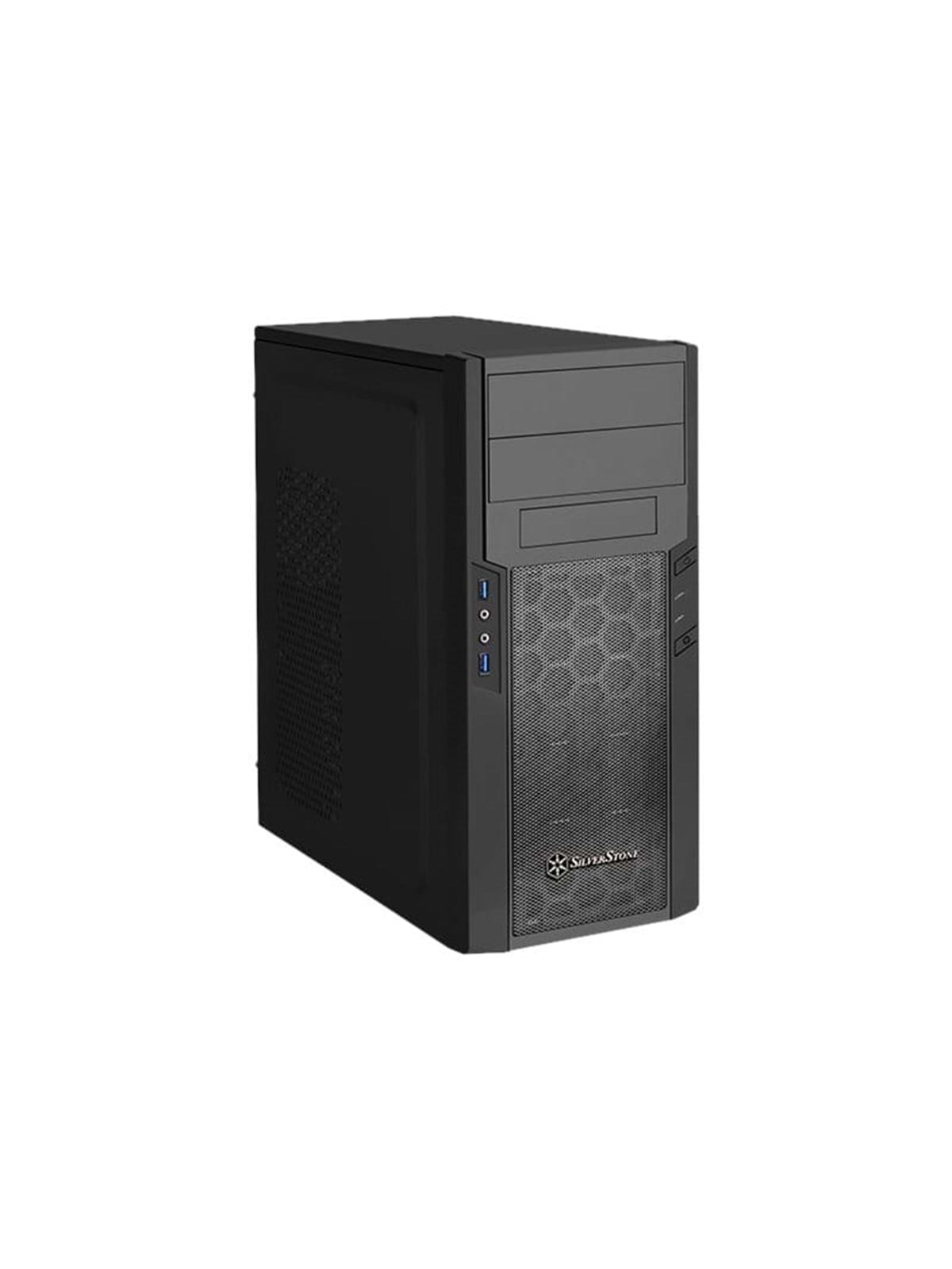 SilverStone Precision PS13 - Gehäuse - Miditower - Schwarz