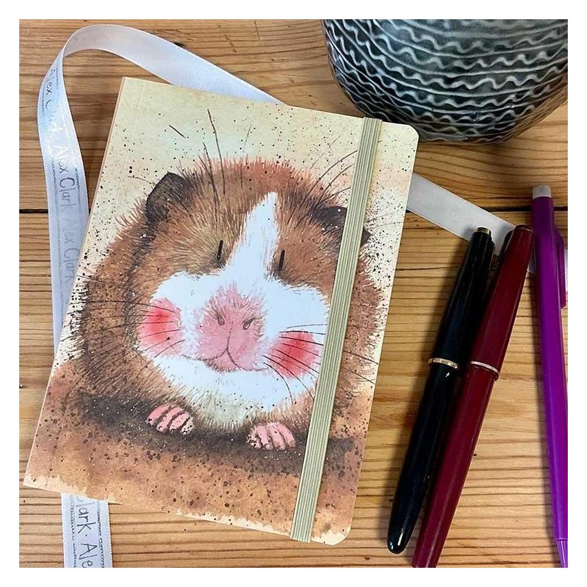 Teka Notizbuch mit Radiergummi A6 SCN21 Meerschweinchen Gilbert (A6, Liniert) (47994977)