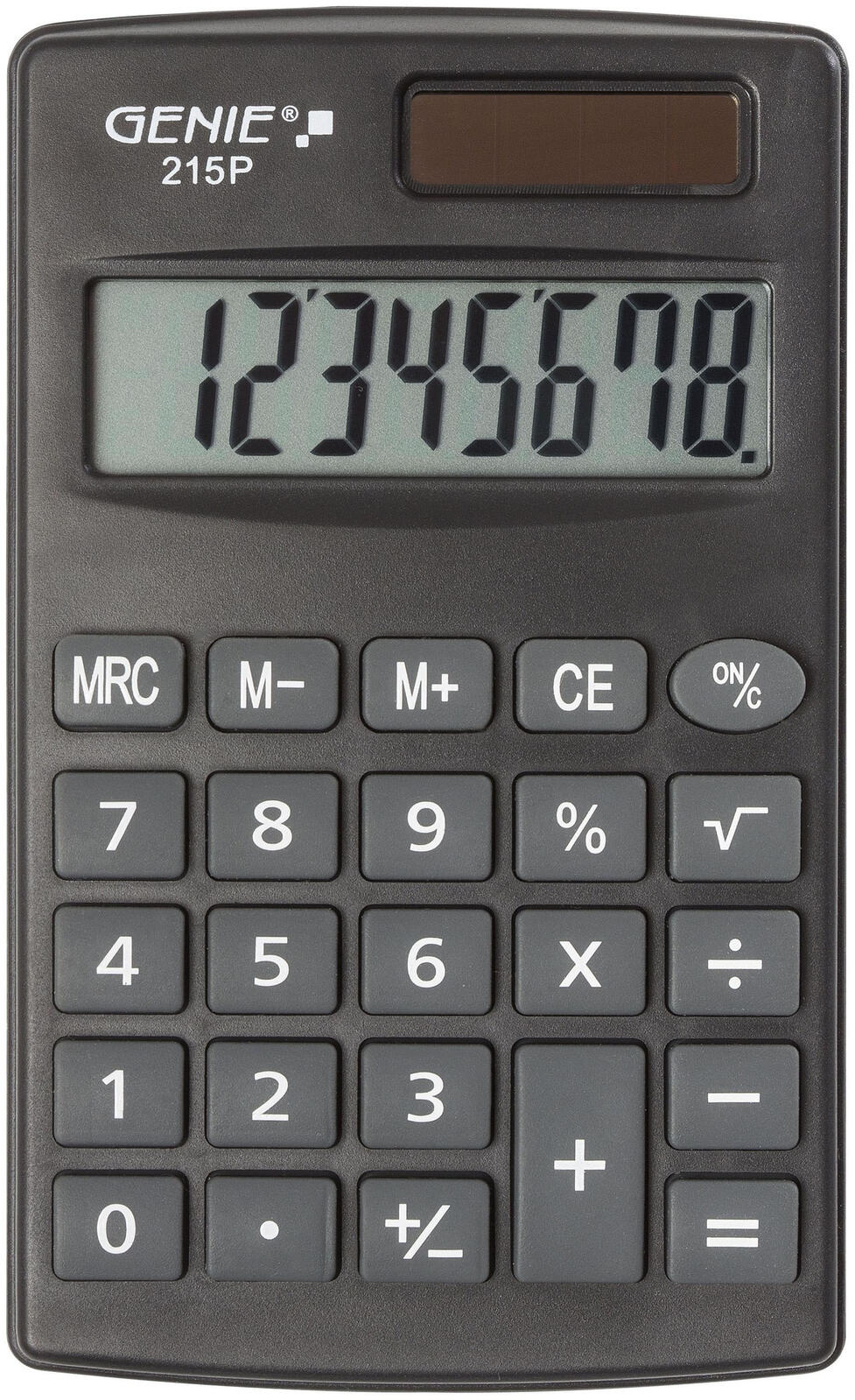 GENIE Taschenrechner 215 P schwarz 12630