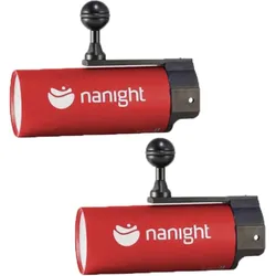 Nanight - Tauchlampen-Set - Dual Sport Video mit Ladeanschluss
