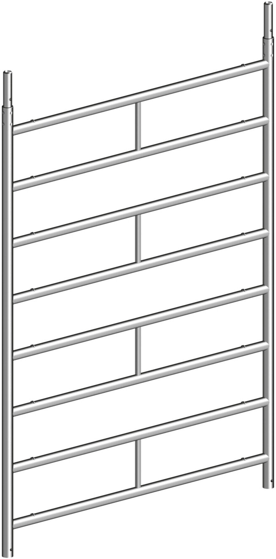 Layher Standleiter 150/8 Aluminium rutschsicher Sprossen (1299008)