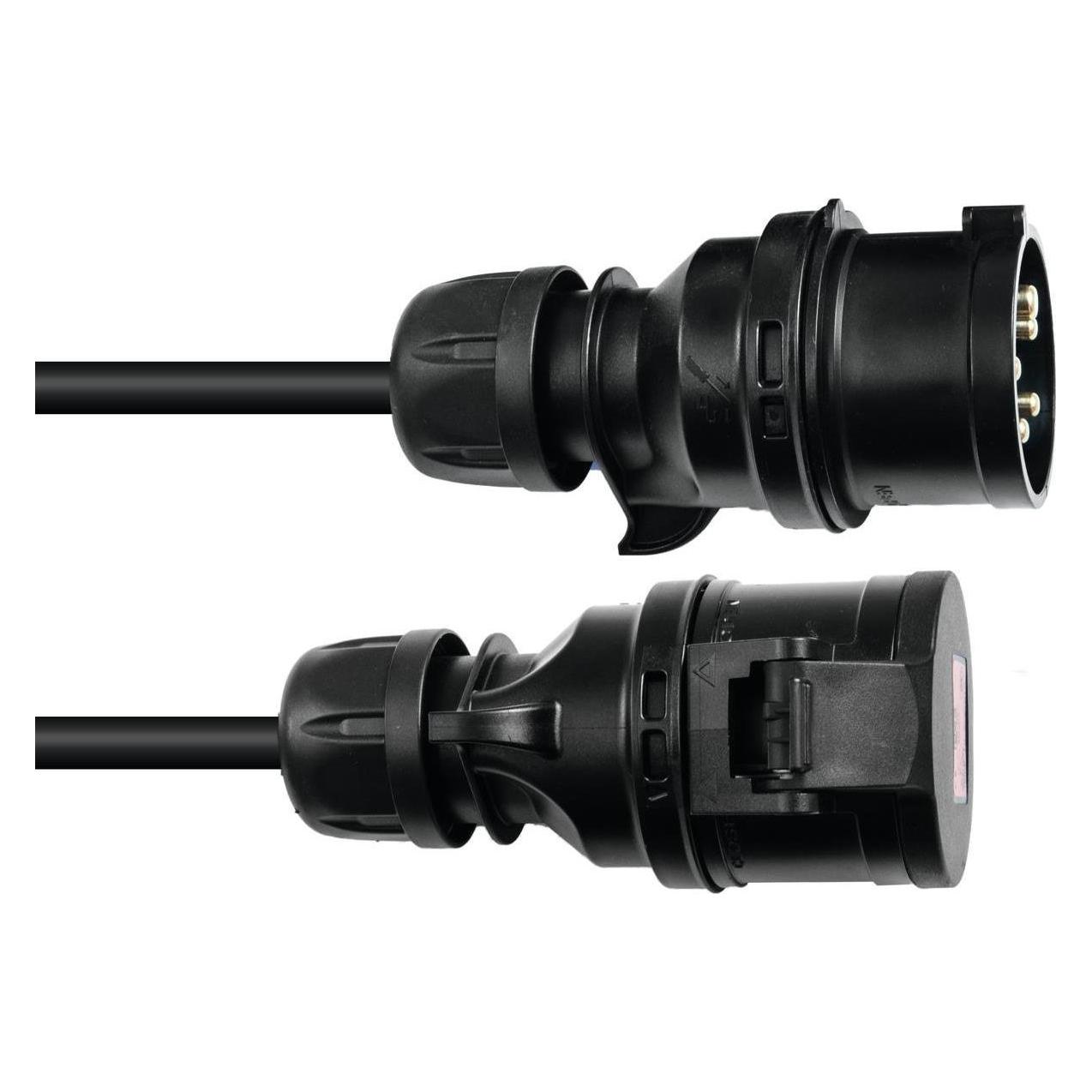 Psso CEE Verlängerung 16A 5x2,5 10m Black Edition (10 m, CEE 16/5) (3024563F)