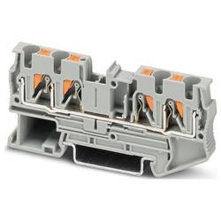 Phoenix Contact 3211797 Durchgangsklemme Push-In-Klemme Grau 50 St.