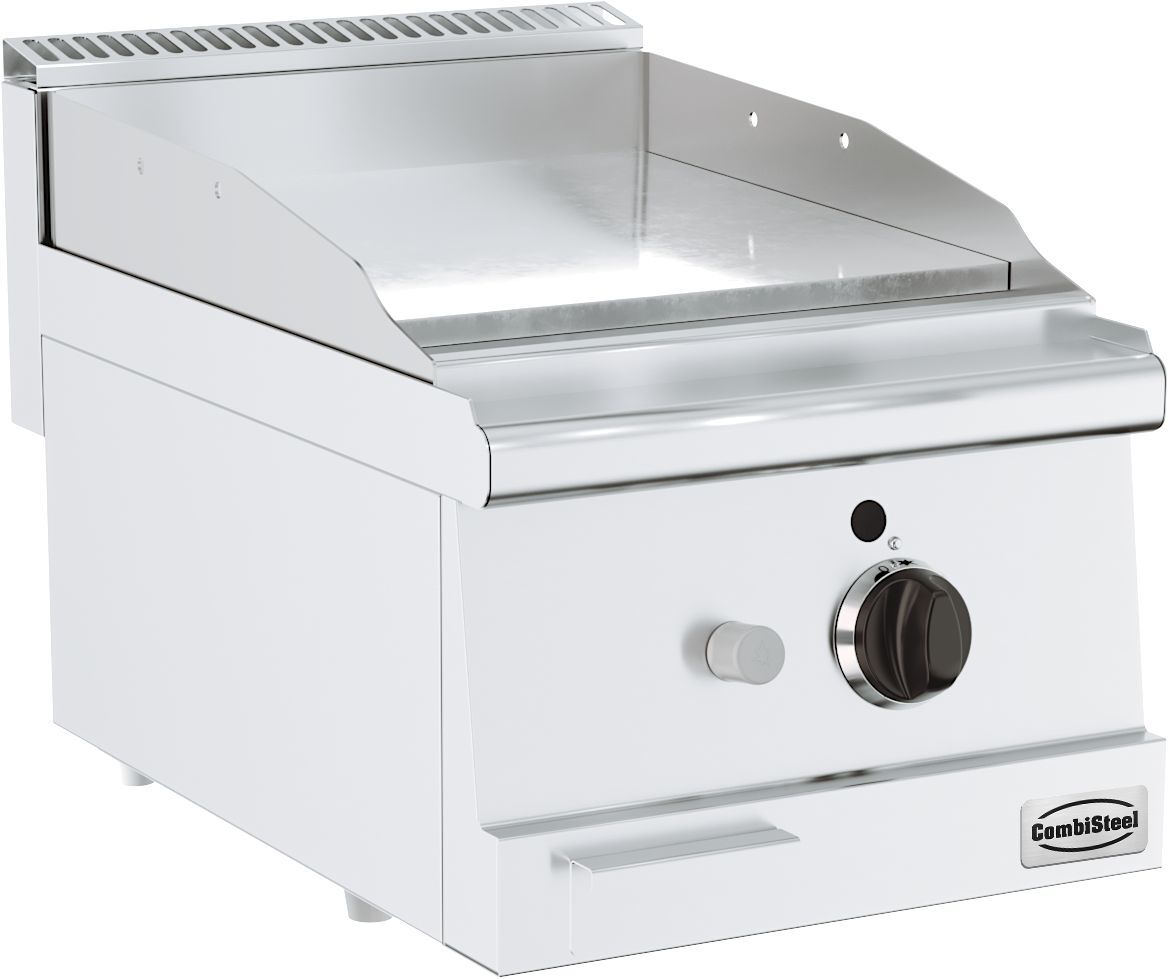 CHEFGASTRO Base 600 Gas Grillplatten chrom BxTxH 400x600x300 mm