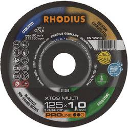 Rhodius XT69 MULTI 211203 Trennscheibe 25 St. Fliesen, Keramik, NE-Metalle, Stein, Stahl, Edelstahl