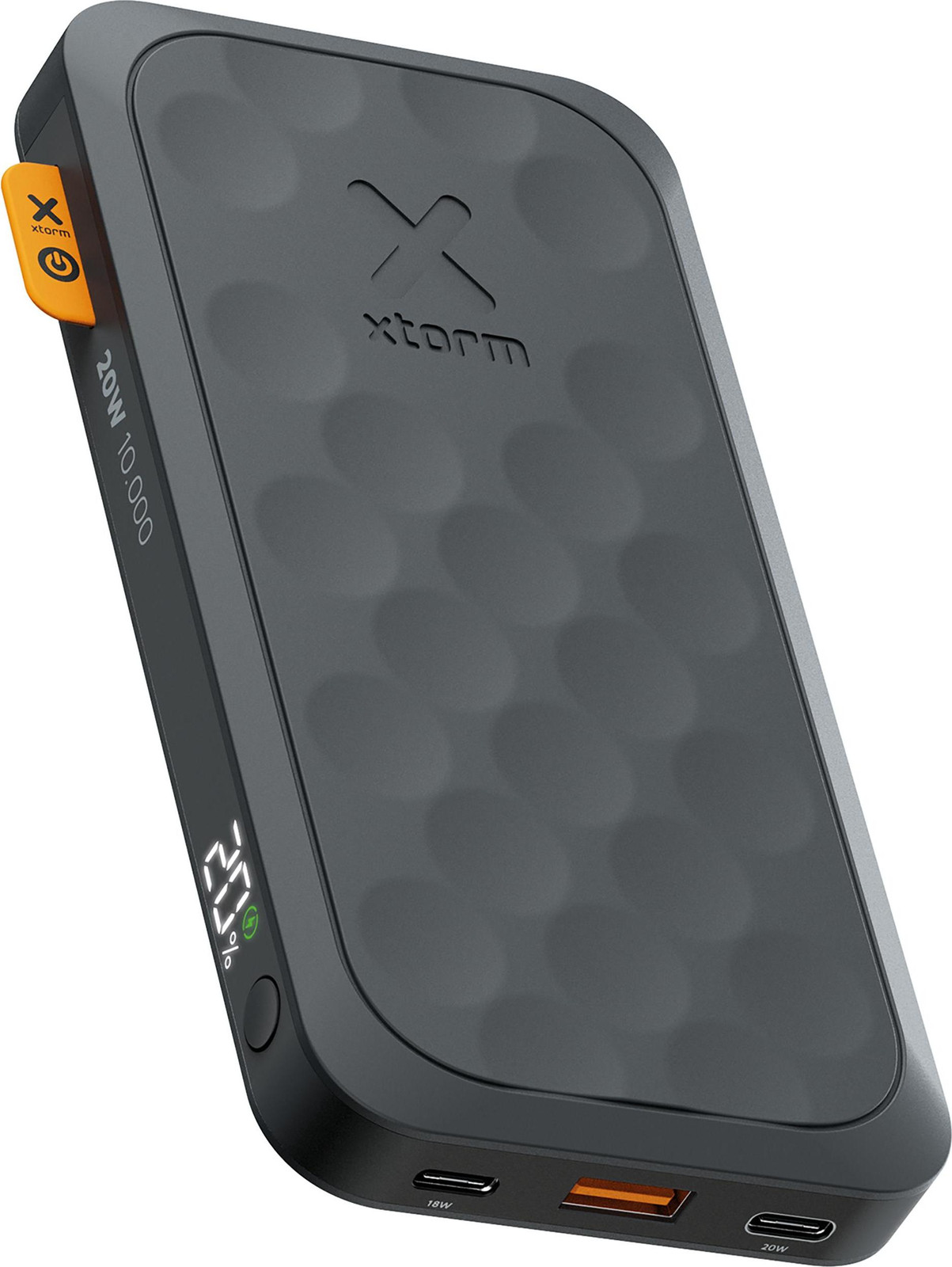 Xtorm Fuel Series 5 Powerbank 10000 mAh – 20W Fast Charging – 2x USB-C en 1x USB-A – Zwart