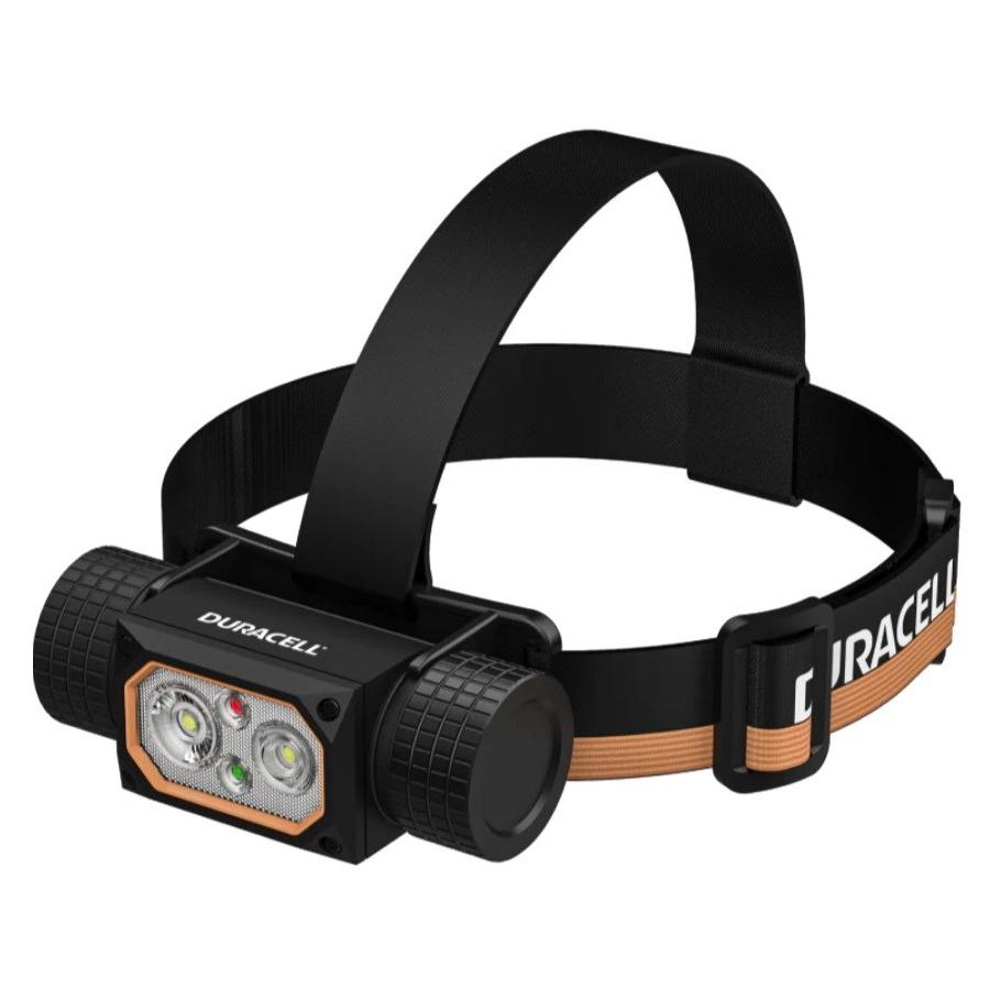 Duracell DH2000R Gift Box Stirnlampe schwarz orange (2000 lm) (DH2000R-GIFTBOX)