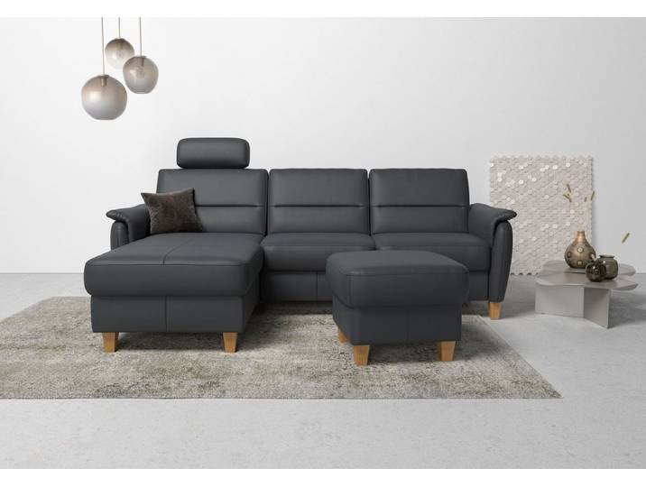 Home affaire Ecksofa Palmera L-Form, B: 244 cm - OTTO. Verlässliche Qualität., optional Schlaffunktion & Bettkasten, Federkern